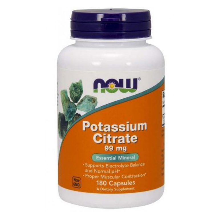 NOW POTASSIUM CITRATE